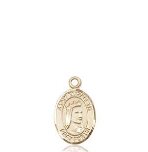 St. Elizabeth of Hungary Medal<br/>9033 Oval, 14kt Gold