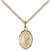 St. Florian Medal<br/>9034 Oval, Gold Filled