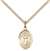 St. Francis of Assisi Medal<br/>9036 Oval, Gold Filled