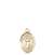 St. Francis of Assisi Medal<br/>9036 Oval, 14kt Gold
