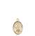 St. Francis Xavier Medal<br/>9037 Oval, 14kt Gold