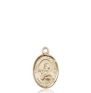 St. Francis Xavier Medal<br/>9037 Oval, 14kt Gold