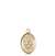 St. George Medal<br/>9040 Oval, 14kt Gold