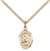 St. Gerard Majella Medal<br/>9042 Oval, Gold Filled