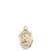 St. Gerard Majella Medal<br/>9042 Oval, 14kt Gold