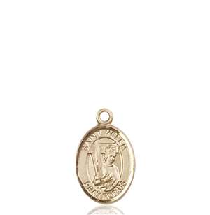 St. Helen Medal<br/>9043 Oval, 14kt Gold