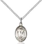 St. Helen Medal<br/>9043 Oval, Sterling Silver