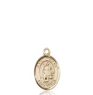 St. Hubert of Liege Medal<br/>9045 Oval, 14kt Gold