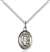 St. Hubert of Liege Medal<br/>9045 Oval, Sterling Silver