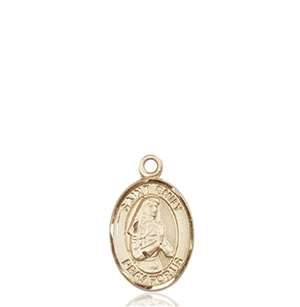 St. Emily de Vialar Medal<br/>9047 Oval, 14kt Gold