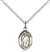 St. Justin Medal<br/>9052 Oval, Sterling Silver