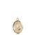 St. John Bosco Medal<br/>9055 Oval, 14kt Gold