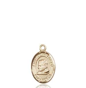 St. John Bosco Medal<br/>9055 Oval, 14kt Gold