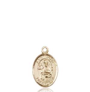 St. John the Apostle Medal<br/>9056 Oval, 14kt Gold