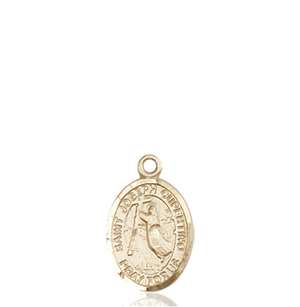 St. Joseph Of Cupertino Medal<br/>9057 Oval, 14kt Gold