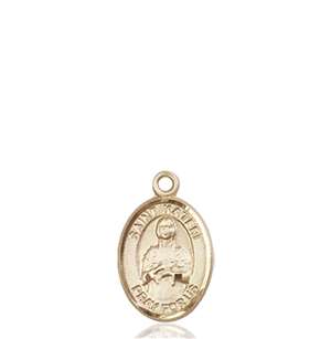 St. Kateri Medal<br/>9061 Oval, 14kt Gold