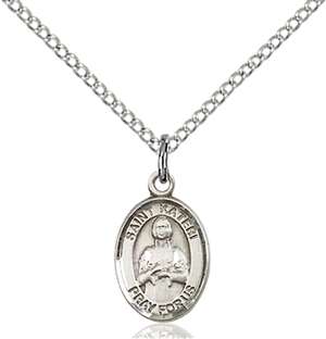 St. Kateri Medal<br/>9061 Oval, Sterling Silver
