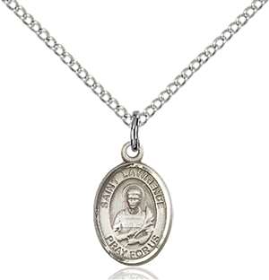 St. Lawrence Medal<br/>9063 Oval, Sterling Silver