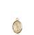 St. Louise de Marillac Medal<br/>9064 Oval, 14kt Gold