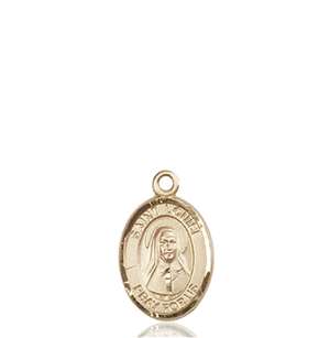 St. Louise de Marillac Medal<br/>9064 Oval, 14kt Gold