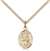 St. Luke the Apostle Medal<br/>9068 Oval, Gold Filled