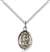 St. Luke the Apostle Medal<br/>9068 Oval, Sterling Silver