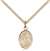 St. Maria Faustina Medal<br/>9069 Oval, Gold Filled