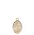 St. Maria Faustina Medal<br/>9069 Oval, 14kt Gold