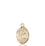 St. Mark the Evangelist Medal<br/>9070 Oval, 14kt Gold