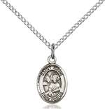 St. Mark the Evangelist Medal<br/>9070 Oval, Sterling Silver