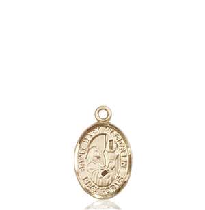 St. Mary Magdalene Medal<br/>9071 Oval, 14kt Gold