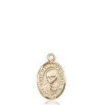 St. Maximilian Kolbe Medal<br/>9073 Oval, 14kt Gold
