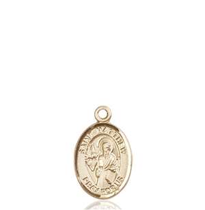 St. Matthew the Apostle Medal<br/>9074 Oval, 14kt Gold