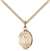 St. Martha Medal<br/>9075 Oval, Gold Filled