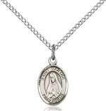 St. Martha Medal<br/>9075 Oval, Sterling Silver