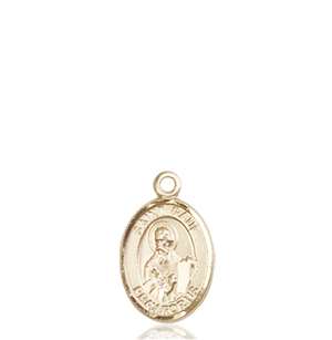 St. Paul the Apostle Medal<br/>9086 Oval, 14kt Gold