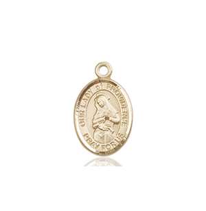 Our Lady of Providence Medal<br/>9087 Oval, 14kt Gold