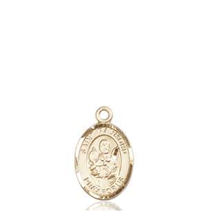 St. Raymond Nonnatus Medal<br/>9091 Oval, 14kt Gold