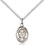St. Raymond Nonnatus Medal<br/>9091 Oval, Sterling Silver