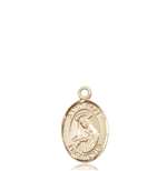 St. Rose of Lima Medal<br/>9095 Oval, 14kt Gold