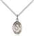 St. Rose of Lima Medal<br/>9095 Oval, Sterling Silver