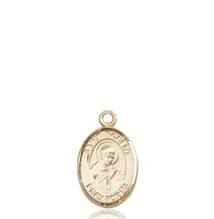 St. Robert Bellarmine Medal<br/>9096 Oval, 14kt Gold