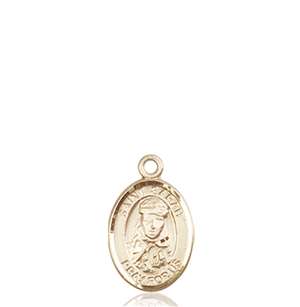 St. Sarah Medal<br/>9097 Oval, 14kt Gold