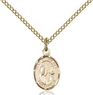 Our Lady Star of the Sea Medal<br/>9101 Oval, Gold Filled