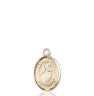 St. Thomas the Apostle Medal<br/>9107 Oval, 14kt Gold