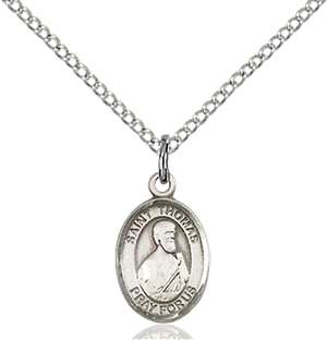 St. Thomas the Apostle Medal<br/>9107 Oval, Sterling Silver