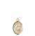 St. Thomas Aquinas Medal<br/>9108 Oval, 14kt Gold