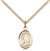 St. Veronica Medal<br/>9110 Oval, Gold Filled