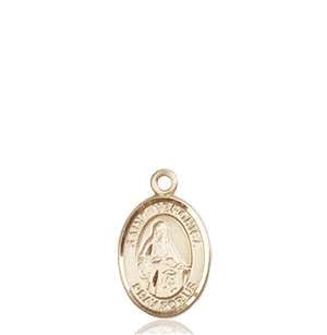 St. Veronica Medal<br/>9110 Oval, 14kt Gold