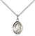 St. Veronica Medal<br/>9110 Oval, Sterling Silver